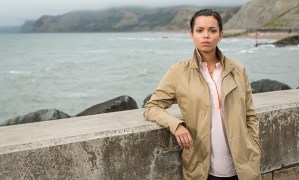 ITV BROADCHURCH SERIES 3 Pictured : GEORGINA CAMPBELL as DC Katie Harford. This photograph is (C) ITV Plc and can only be reproduced for editorial purposes directly in connection with the programme or event mentioned above. Once made available by ITV plc Picture Desk, this photograph can be reproduced once only up until the transmission [TX] date and no reproduction fee will be charged. Any subsequent usage may incur a fee. This photograph must not be manipulated [excluding basic cropping] in a manner which alters the visual appearance of the person photographed deemed detrimental or inappropriate by ITV plc Picture Desk. This photograph must not be syndicated to any other company, publication or website, or permanently archived, without the express written permission of ITV Plc Picture Desk. Full Terms and conditions are available on the website www.itvpictures.com For further information please contact: Patrick.smith@itv.com 0207 1573044